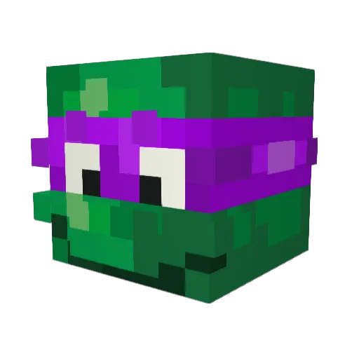 Doumams94 Minecraft avatar head, 3D render