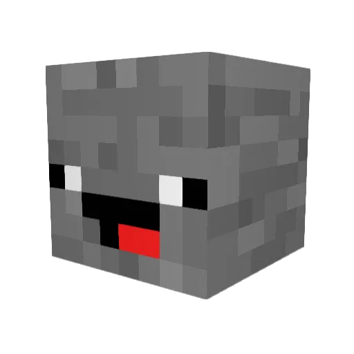 Doumani_ Minecraft avatar head, 3D render
