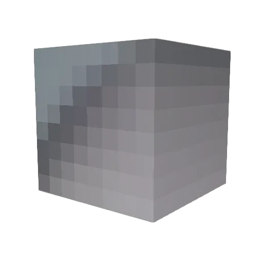 DoutorAxolot27 Minecraft avatar head, 3D render