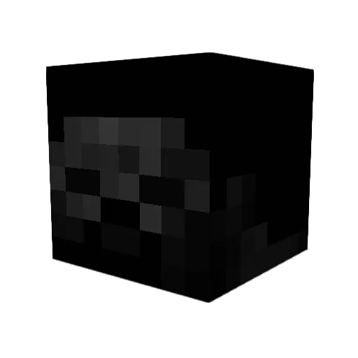 Douu_ Minecraft avatar head, 3D render