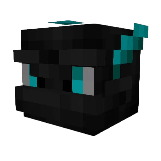 DovahSolstice Minecraft avatar head, 3D render