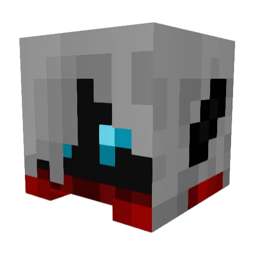 Doverslewt Minecraft avatar head, 3D render