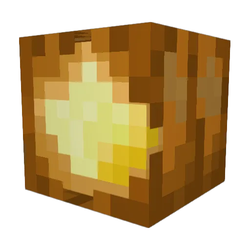 DownloadedNapkin Minecraft avatar head, 3D render