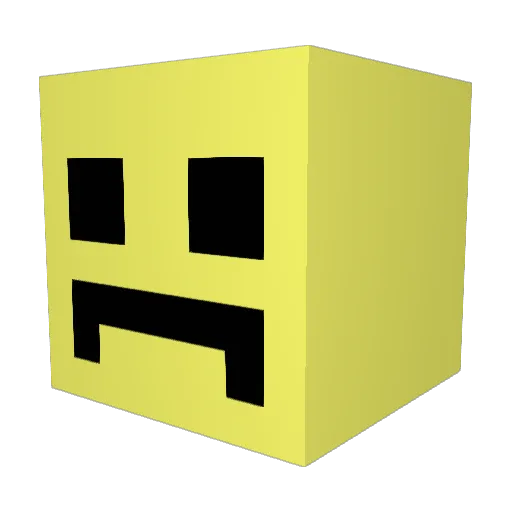 DowntownIdiot Minecraft avatar head, 3D render