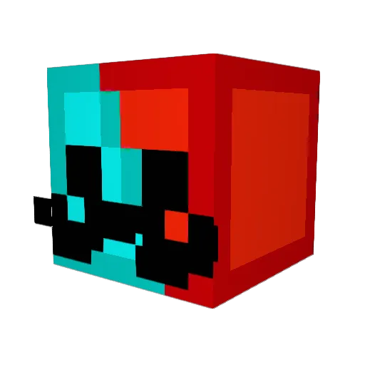 Doxxed_Slime Minecraft avatar head, 3D render