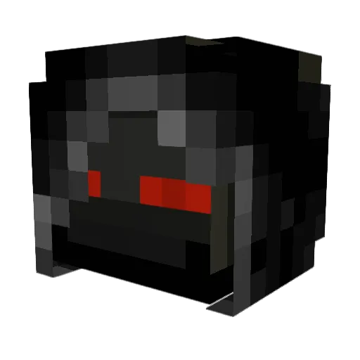 DpatrickD Minecraft avatar head, 3D render
