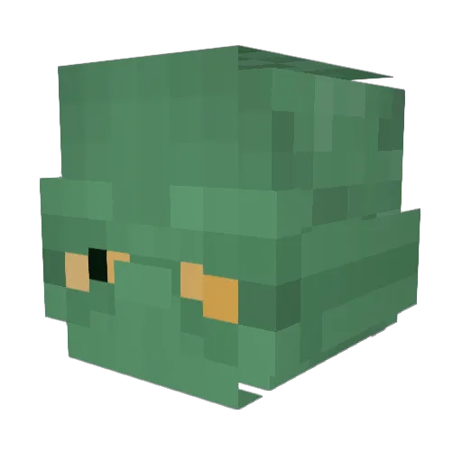 DpprGentlemancer Minecraft avatar head, 3D render