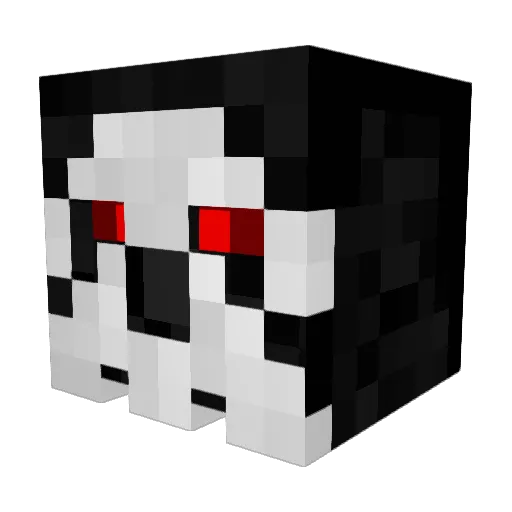 Dpsa14 Minecraft avatar head, 3D render