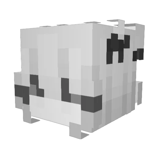 DqrkMaggimon Minecraft avatar head, 3D render