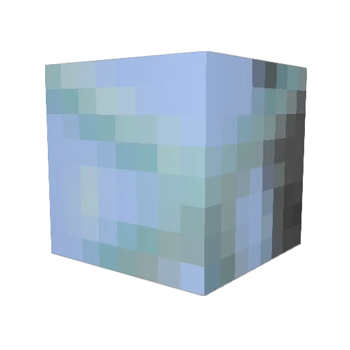 Dr1nm Minecraft avatar head, 3D render