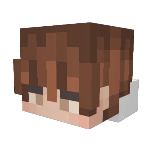 Dr3ad_99 Minecraft avatar head, 3D render