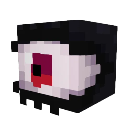 Dr41n3r_ Minecraft avatar head, 3D render
