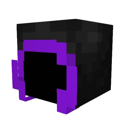 Dr4c0n1s Minecraft avatar head, 3D render