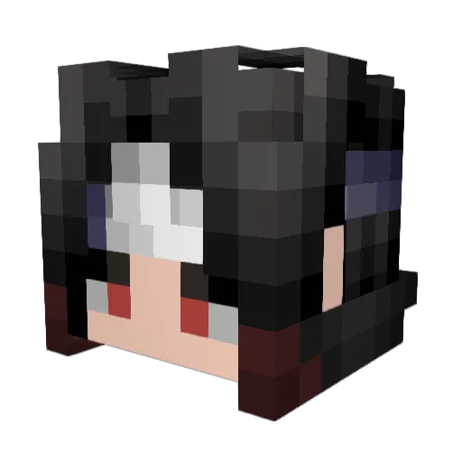 Dr4gon63 Minecraft avatar head, 3D render