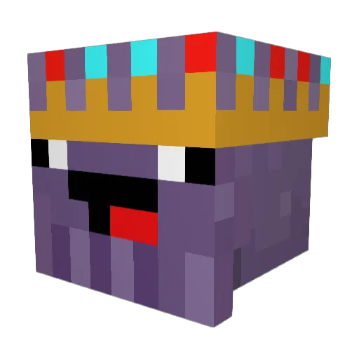 DrArgument_ Minecraft avatar head, 3D render