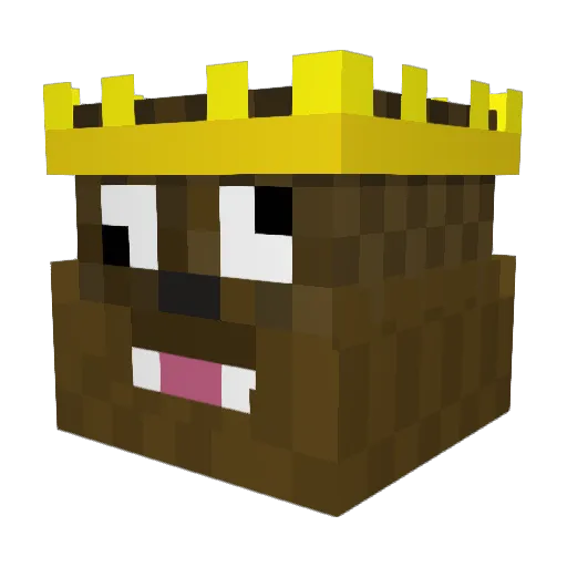 DrBro123 Minecraft avatar head, 3D render