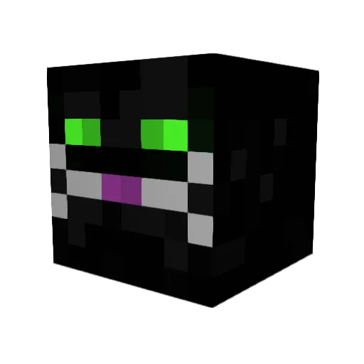 DrBunbun Minecraft avatar head, 3D render