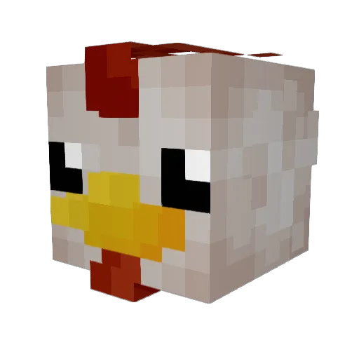DrChill25 Minecraft avatar head, 3D render