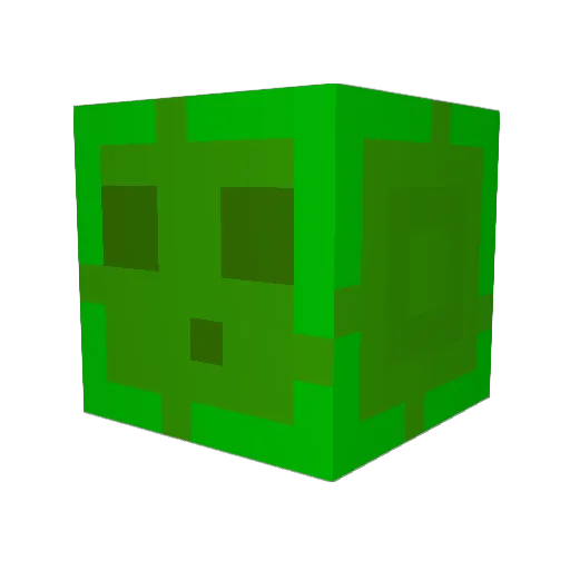 DrChomp Minecraft avatar head, 3D render