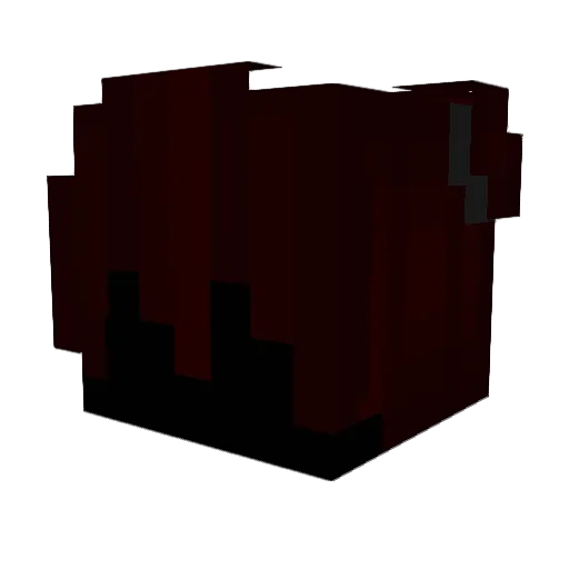 DrCrayss Minecraft avatar head, 3D render