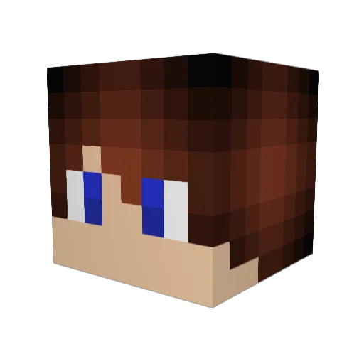 DrCronenberg Minecraft avatar head, 3D render