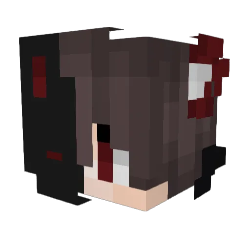 DrDDevil Minecraft avatar head, 3D render