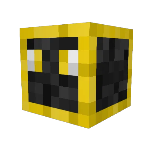 DrDilko Minecraft avatar head, 3D render