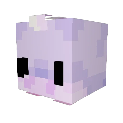 DrDinoKat Minecraft avatar head, 3D render