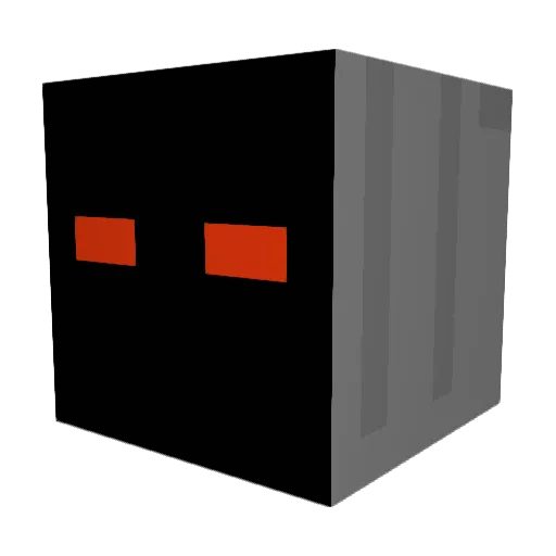 DrDio Minecraft avatar head, 3D render