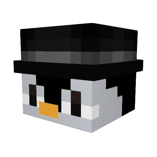 DrDoodles19 Minecraft avatar head, 3D render