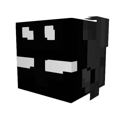 DrDross Minecraft avatar head, 3D render