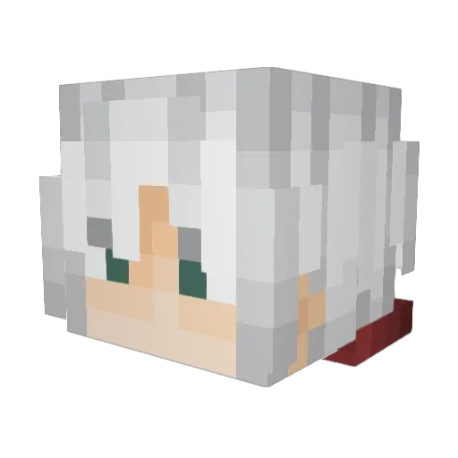 DrDuumboZ Minecraft avatar head, 3D render