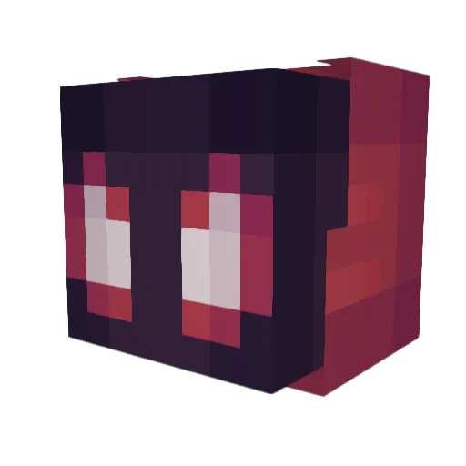 DrFanta99 Minecraft avatar head, 3D render