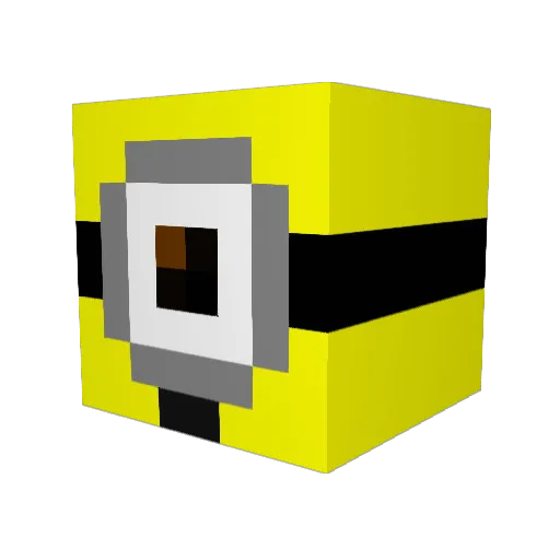 DrGashingtons Minecraft avatar head, 3D render