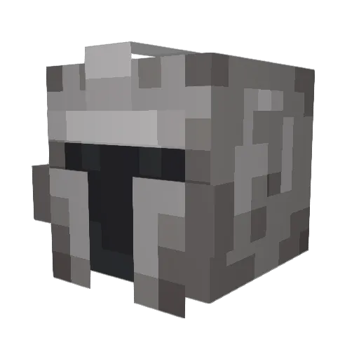 DrHedgius Minecraft avatar head, 3D render