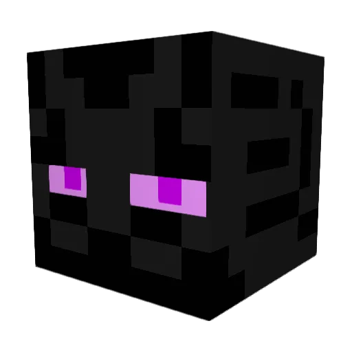 DrHiruko Minecraft avatar head, 3D render