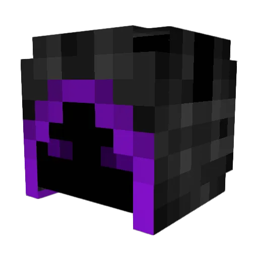 DrLupo7 Minecraft avatar head, 3D render