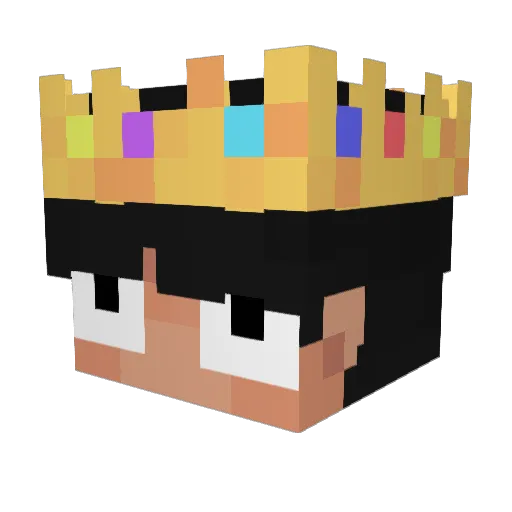 DrPendis Minecraft avatar head, 3D render