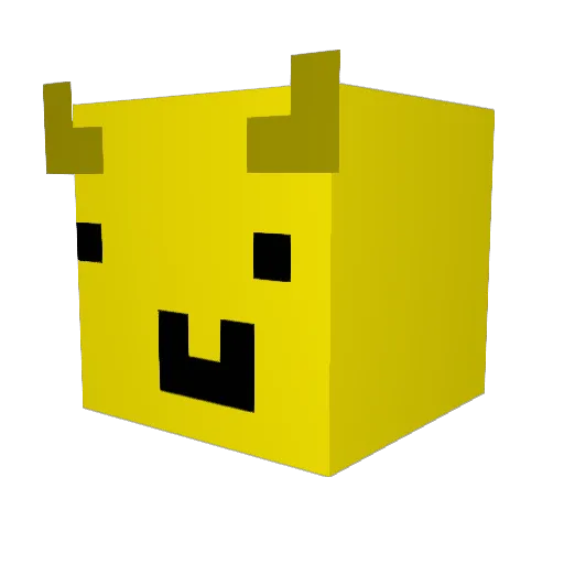 DrPepper0828 Minecraft avatar head, 3D render