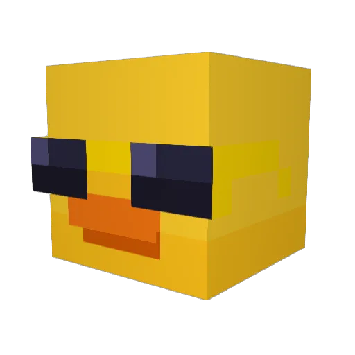 DrPeterEnis67 Minecraft avatar head, 3D render