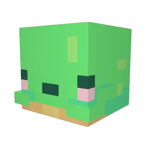 DrPheelz Minecraft avatar head, 3D render