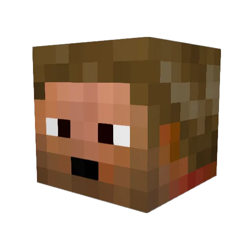 DrPrebz Minecraft avatar head, 3D render