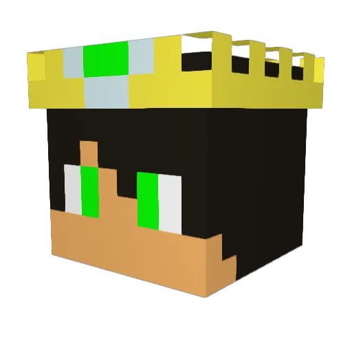 DrSavage2k17 Minecraft avatar head, 3D render