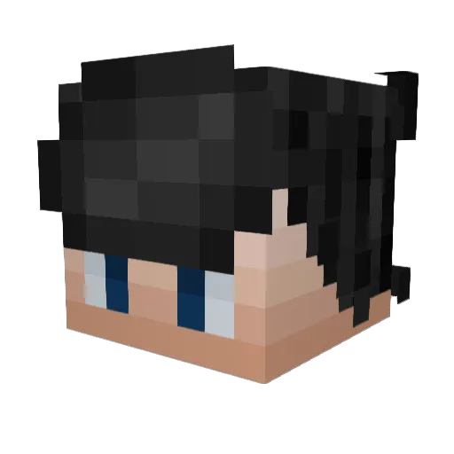 DrShaun Minecraft avatar head, 3D render
