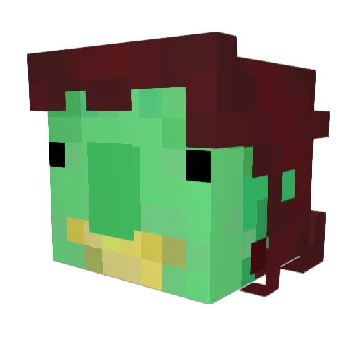 DrSheepKibble Minecraft avatar head, 3D render