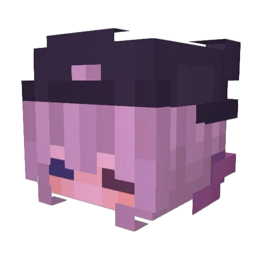 DrShur Minecraft avatar head, 3D render