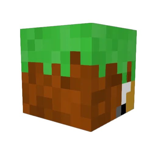 DrSpeedTV Minecraft avatar head, 3D render