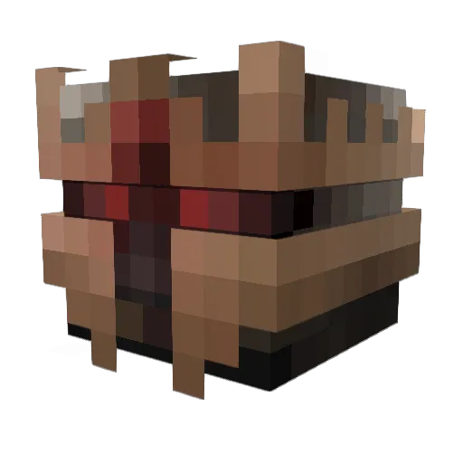 DrStock_Status Minecraft avatar head, 3D render