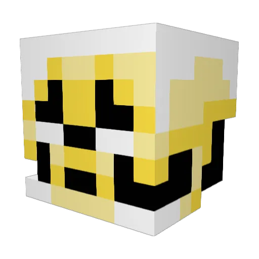 DrStonex Minecraft avatar head, 3D render