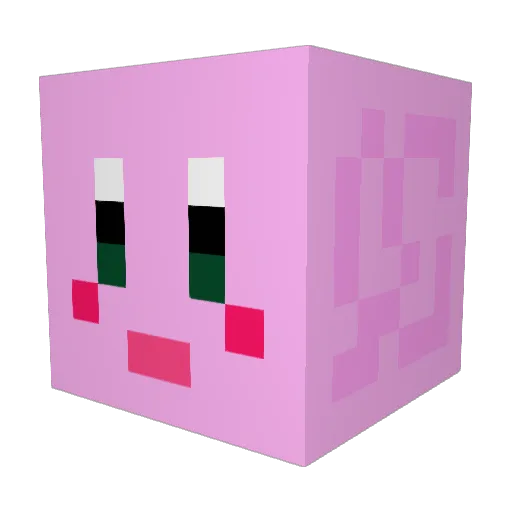 DrSug4r Minecraft avatar head, 3D render